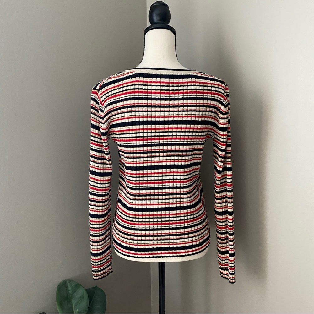 Pendleton Striped Long Sleeve Pullover Top Sz Sma… - image 10
